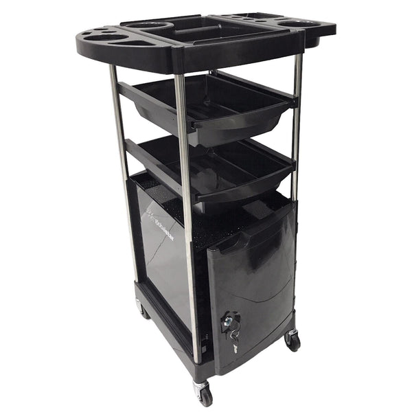 Globalstar Professional Salon Trolley With Door BS-11532 - Awarid UAE
