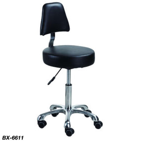 Globalstar Stool Chair Black BX-6611 - Awarid UAE