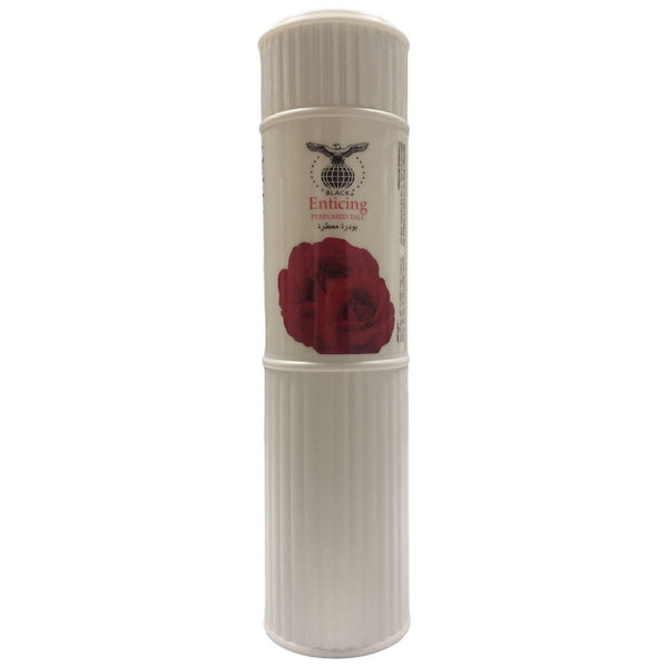 Black Perfumed Talc Powder Enticing 250g - Awarid UAE