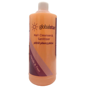 Globalstar Nail Cleanser & Sanitizer 1000ml - Awarid UAE