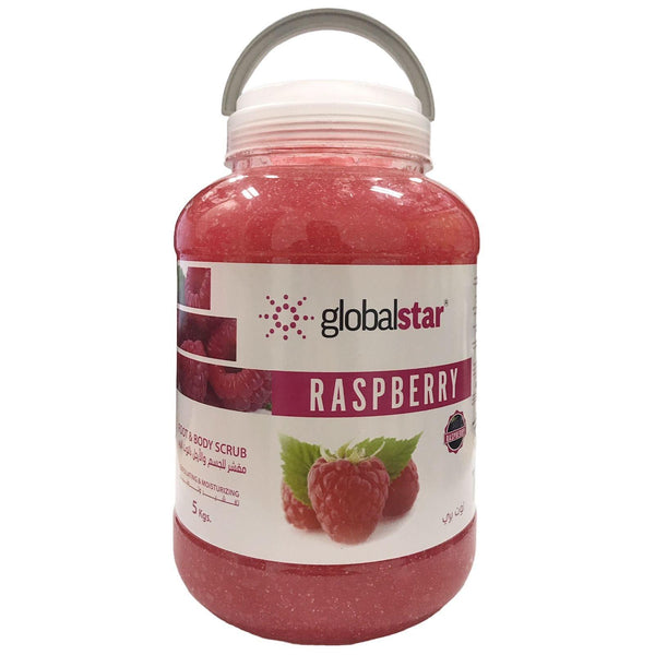 Globalstar Exfoliating Foot And Body Scrub Raspberry 5kg - Awarid UAE