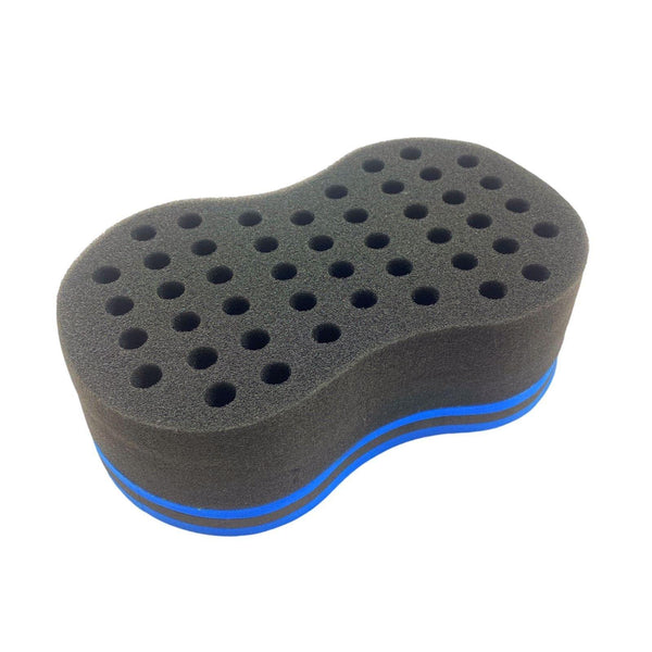 Globalstar Double Sided Barber Hair Brush Sponge For Afro Curl HS405-02 - Awarid UAE