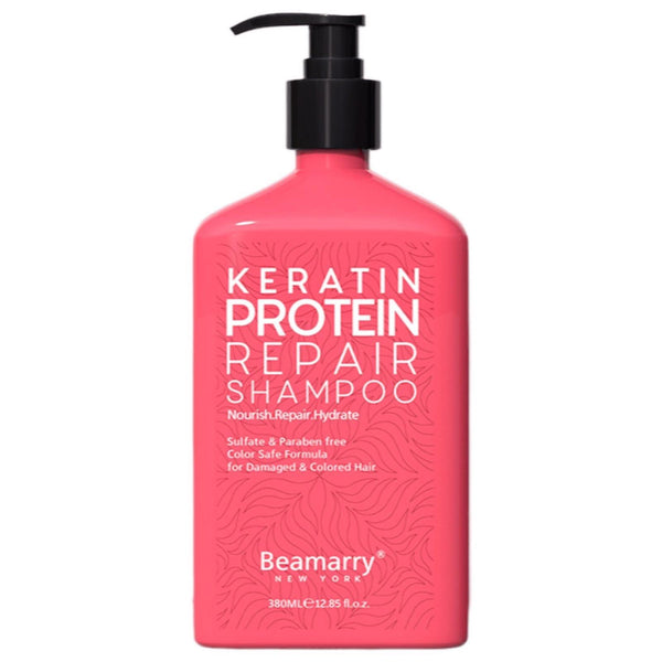 Beamarry Keratin Protein Repair Shampoo 380ml - Awarid UAE
