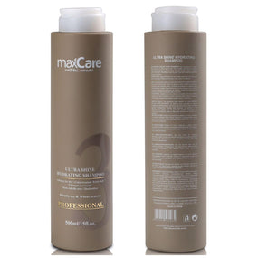 MaxCare Professional Ultra Shine Hydrating Home Care Keratin Shampoo 500ml - Awarid UAE