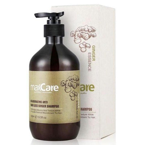 MaxCare Rejuvenating Anti Hair Loss Ginger Shampoo 500ml - Awarid UAE
