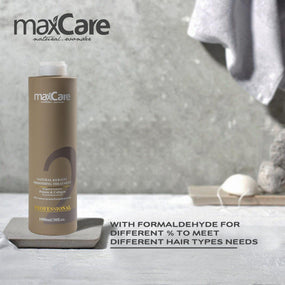 MaxCare Professional Natural Keratin Smoothing Treatment Step 2 1000ml - Awarid UAE
