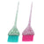 Globalstar Tint Brush Pink/Green 1pc BS-ND01 - Awarid UAE