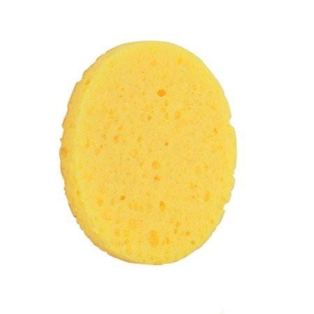 Re-usable Yellow Facial Sponge 1x12 PP-01 - Awarid UAE