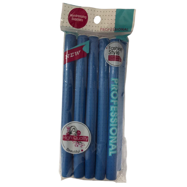 Globalstar Flexible Styling Rollers Blue 1.2cm 10pcs PU27022 - Awarid UAE