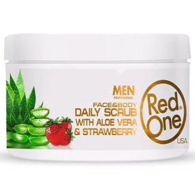 Redone Daily Scrub Strawberry & Aloe Vera 450ml - Awarid UAE