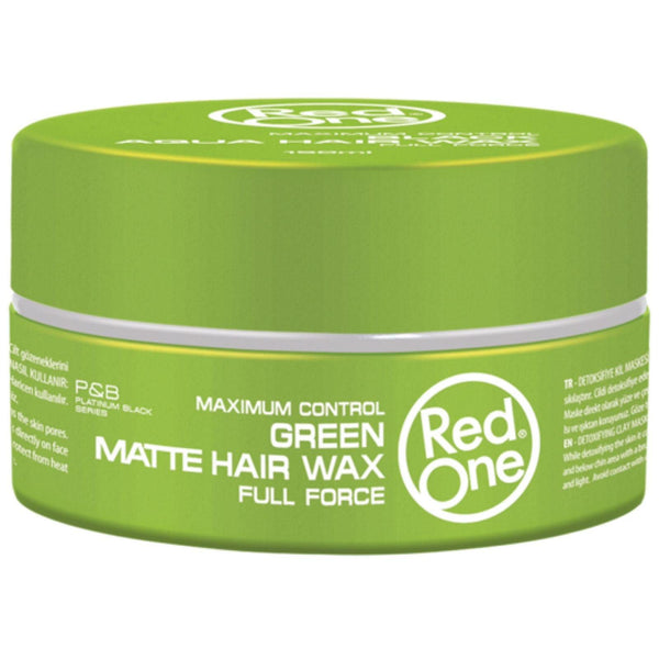 RedOne Green Matte Hair Wax Full Force 150ml - Awarid UAE