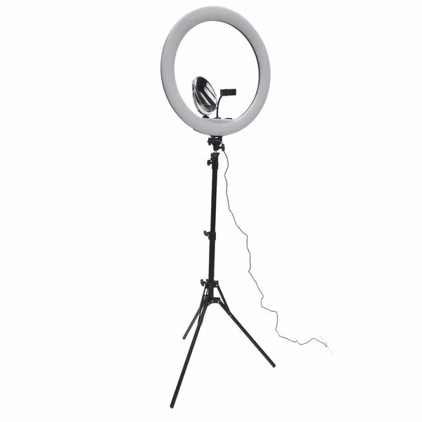 Beautystar 21'' LED Ring Light Tripod With Mirror And Phone Holder 6700N - Awarid UAE