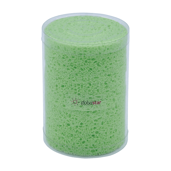 Globalstar Deep Cleansing Facial Sponge Green SP-1G - Awarid UAE
