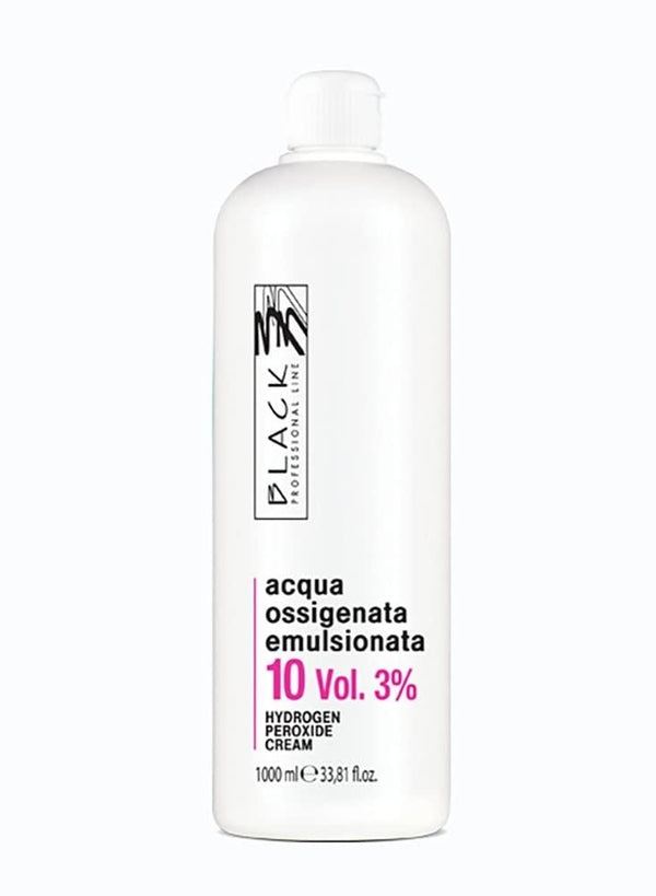 Black Professional 10-Volume 3% Emulsified Hydrogen Peroxide 1000ml - Awarid UAE