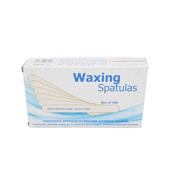 Globalstar Hair Removal Wooden Spatula 100pcs - Awarid UAE