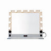 Globalstar Salon Styling Mirror With 12pcs Adjustable Dimmable Light Bulb And Speaker DHZJ - Awarid UAE