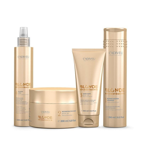 Cadiveu Blonde Reconstructor Home Care Kit 1x4 - Awarid UAE