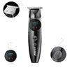 Global Star GS-9023 Hair Trimmer with USB Type-C - 6 Comb Attachments | Precision Grooming for Men