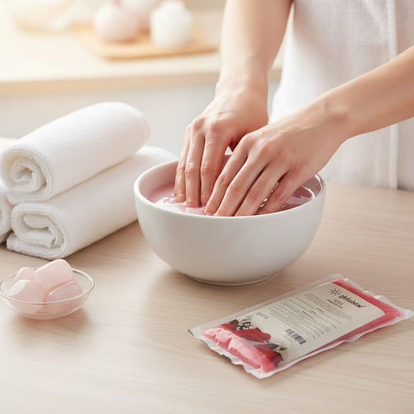 جلوبال ستار شمع البارافين بالورد 454 جم BS-801