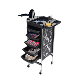 Globalstar Hairdresser Beauty Trolley - Professional Salon Trolley for Organized and Efficient Workstations