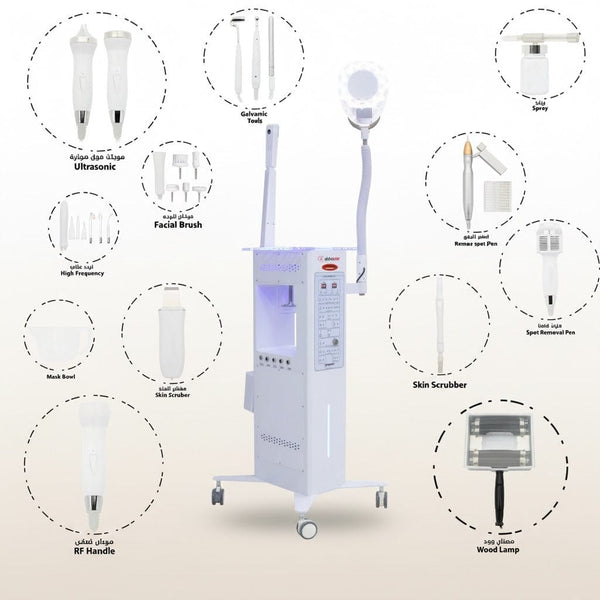 Globalstar 16-in-1 Professional Skincare Device – Skin Peeling, Pore Cleansing & Face Lifting Machine