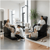 Globalstar Luxury Pedicure Spa Chair with Foot Basin – Professional Salon & Nail Spa Chair