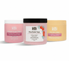 Vai Naturals Pomegranate & Raspberry Skin Care Set – Foaming Sugar Scrub 600g, Shea Butter Body Soap 500ml & Hydrating Body Butter 300ml