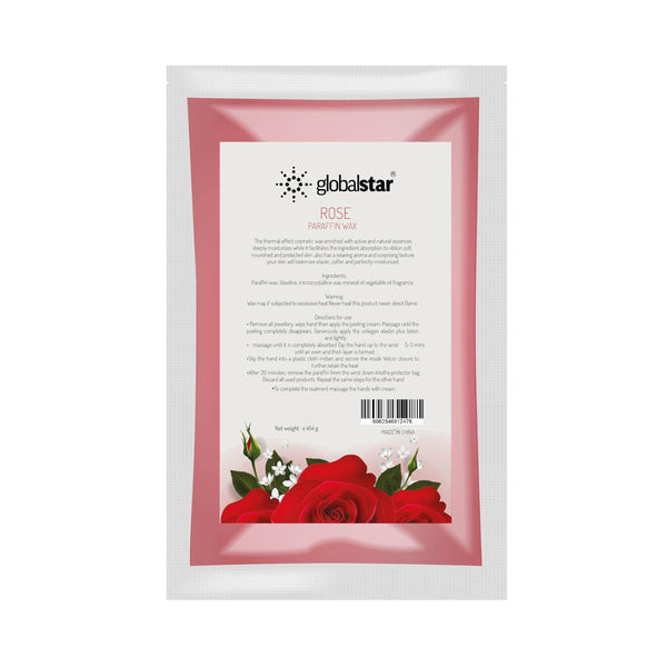 جلوبال ستار شمع البارافين بالورد 454 جم BS-801