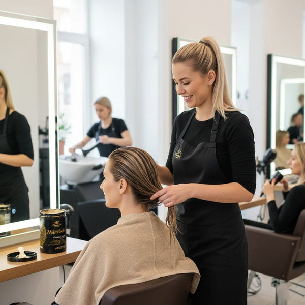 Floractive MARROCO Golden Plus Mask 1Kg – Deep Hydration & Frizz Control Hair Treatment with Argan Oil and Silk Amino Acids