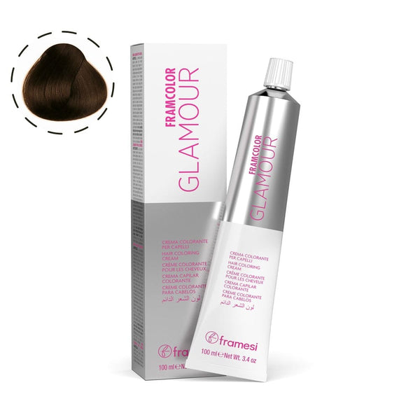 Framesi FramColor Glamour The Chocolates Series 100ml – Permanent Professional Hair Color with 100% Grey Coverage