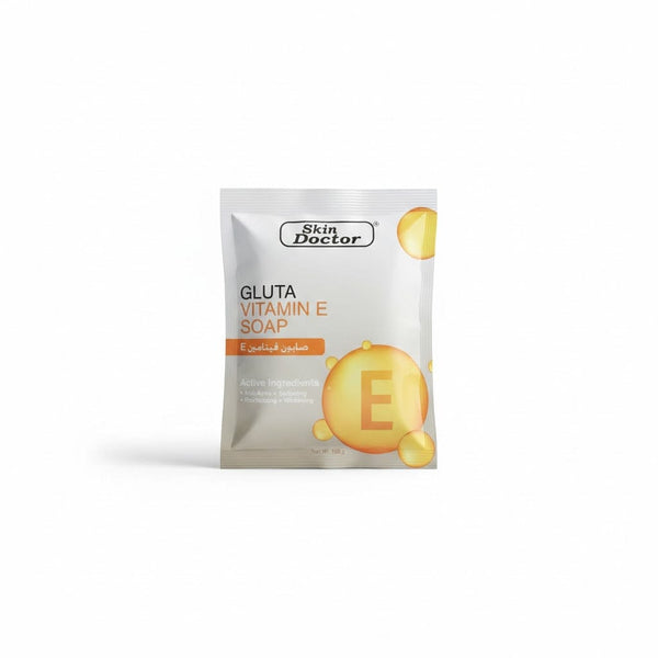 Skin Doctor Gluta Vitamin E Soap 100g – Anti-Acne Whitening Brightening Bar