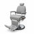 Globalstar BC-9997 Grey Barber Chair – Soft Leather 360° Rotating Professional Salon Chair