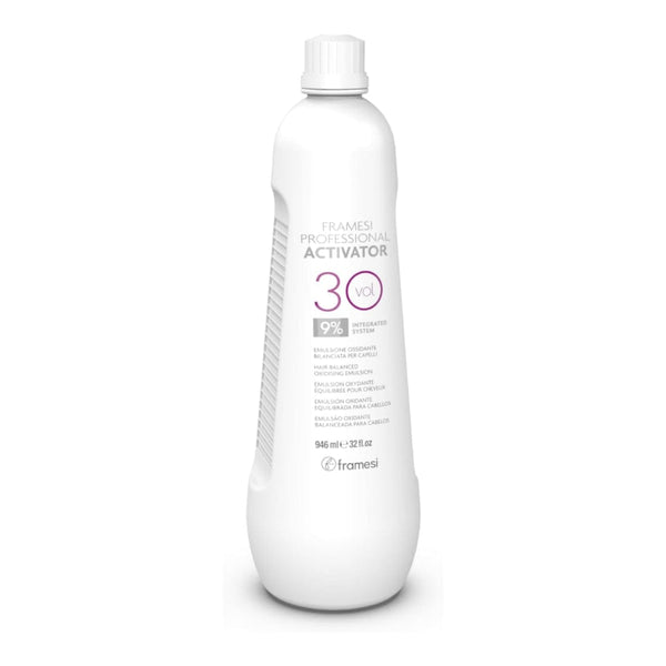 Framesi Professional Activator 946ml – Advanced Oxidizing Cream Developer for Vibrant, Long-Lasting Hair Color (10/20/30/40 Vol)