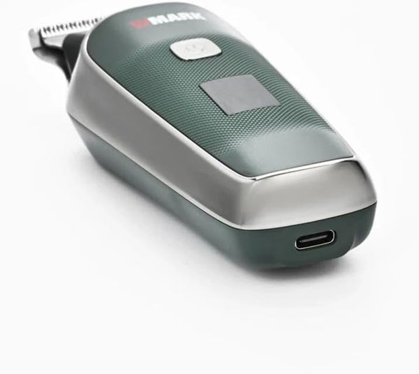 WMARK NG-204 Digital Display Barber Trimmer Powerful Rotary Motor Cordless Hair Clipper 90 Min Runtime Black