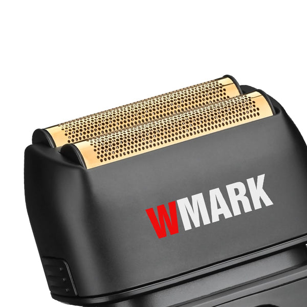 WMARK NG-986 Professional Foil Shaver High Speed 8000 RPM Cordless Barber Shaver Gold Titanium Foil