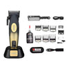 WMARK Professional Hair Clipper Set 9000RPM Turbo Motor 240 Min Runtime - Metal Body | LED Display | 6 Combs