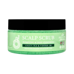 Oplus Green Tea Scalp Scrub 200 ml for strong and healthy hair