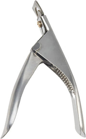 Globalstar Stainless Steel U Type Nail Clipper - Precision Edge Cutters for Perfect False Nail Tips