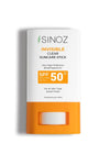Sinoz Invisible Clear Suncare Stick SPF 50+ – Transparent, Non-Greasy, Face & Body Sun Protection, 0.5 Fl Oz