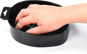 Globalstar Elite Black Soaking Bowl - The Nail Professional's Secret Weapon