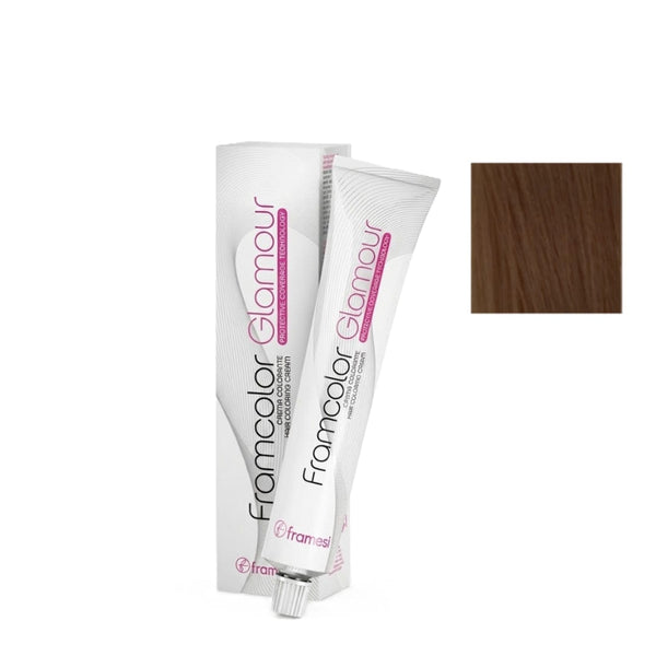 Framesi FramColor Glamour Amber Series 100ml – Permanent Hair Color with 100% Grey Coverage