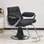 Global Star Salon Chair - Hydraulic Barber Chair for Business or Home, Luxury Black Hair Salon Chair with Lifting and Rotating Features