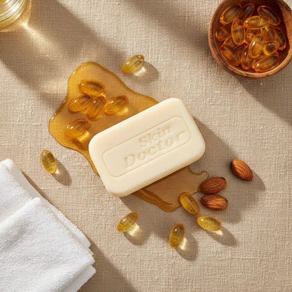 Skin Doctor Gluta Vitamin E Soap 100g – Anti-Acne Whitening Brightening Bar