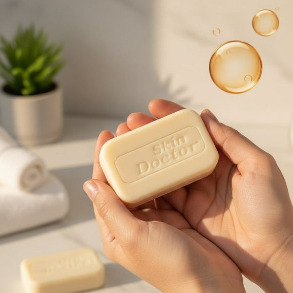 Skin Doctor Gluta Vitamin E Soap 100g – Anti-Acne Whitening Brightening Bar