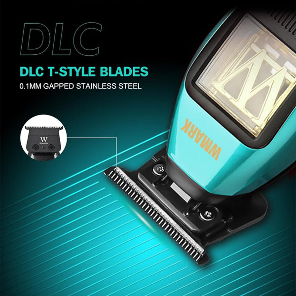 WMARK NG-XT1 Polar Detail Trimmer 10,000 RPM Maglev Motor DLC Blade | USB-C Rechargeable Professional Trimmer