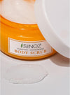 Sinoz Gold Aura Body Scrub – Natural Salt Exfoliation with Soothing Cucumber Extract, 300g