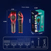 WMARK NG-9009 Professional Hair Clipper 10000 RPM Maglev Motor Zero Gap DLC Fade Blade Cordless Blue