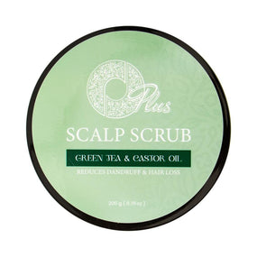 Oplus Green Tea Scalp Scrub 200 ml for strong and healthy hair