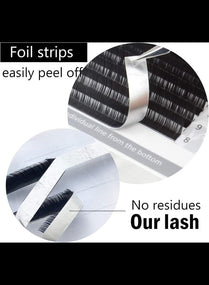 Vikiyi  0.03D Faux Mink Fans for Luxurious Lash Artistry - Dramatic Dimensions