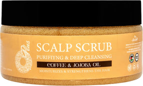 Oplus Coffee & Jojoba Oil Scalp Scrub – Deep Cleansing & Hydrating Formula – 200g